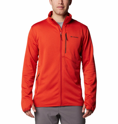 1952221-Park View™ Fleece Full Zip-COLUMBIA#color_698-sail-red-heather