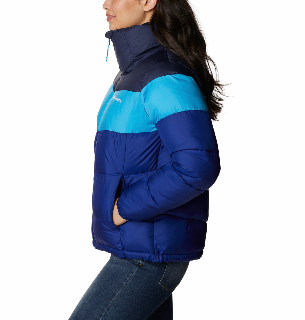 1955101-Puffect™ Color Blocked Jacket-COLUMBIA#color_dark-sapphire-blue-chill-nocturnal