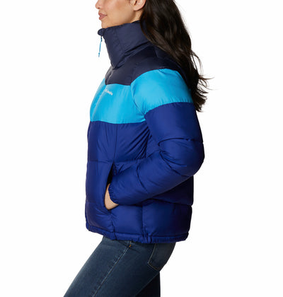 1955101-Puffect™ Color Blocked Jacket-COLUMBIA#color_dark-sapphire-blue-chill-nocturnal