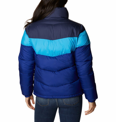 1955101-Puffect™ Color Blocked Jacket-COLUMBIA#color_dark-sapphire-blue-chill-nocturnal