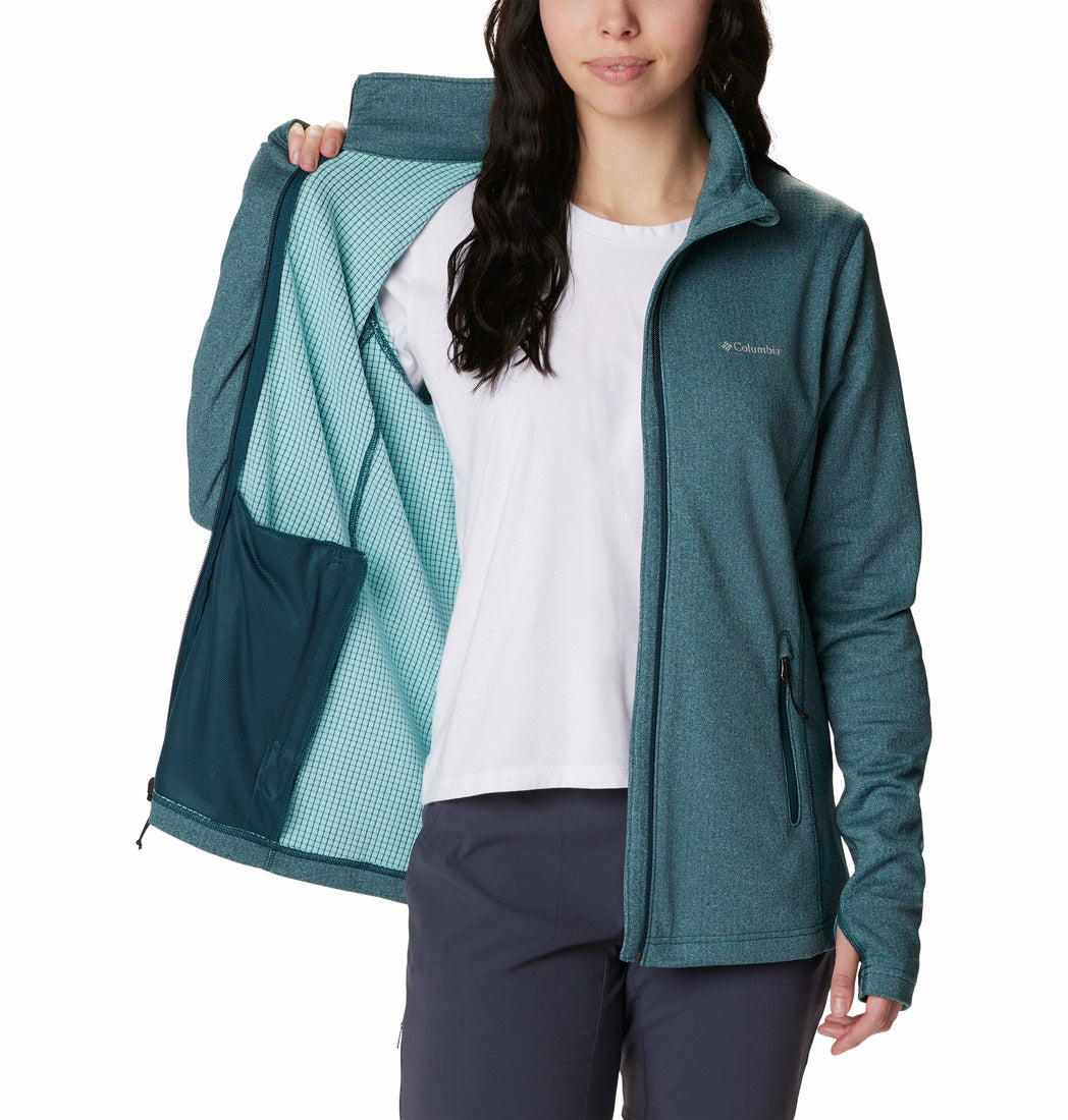 1959711-W Park View™ Grid Fleece Full Zip-COLUMBIA#color_night-wave-heather