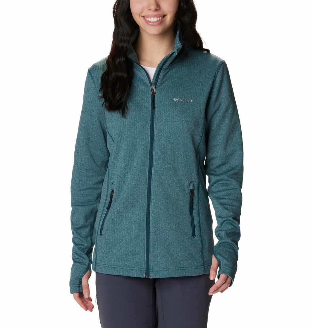 1959711-W Park View™ Grid Fleece Full Zip-COLUMBIA#color_night-wave-heather