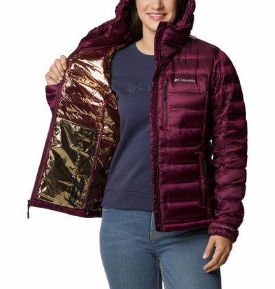 2007781-Pebble Peak™ Down Hooded Jacket-COLUMBIA