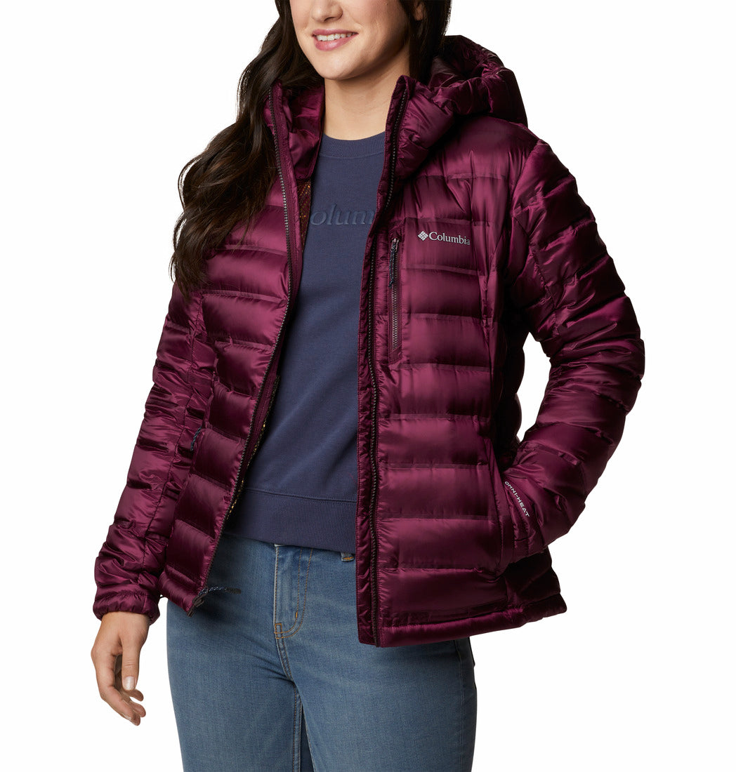 2007781-Pebble Peak™ Down Hooded Jacket-COLUMBIA