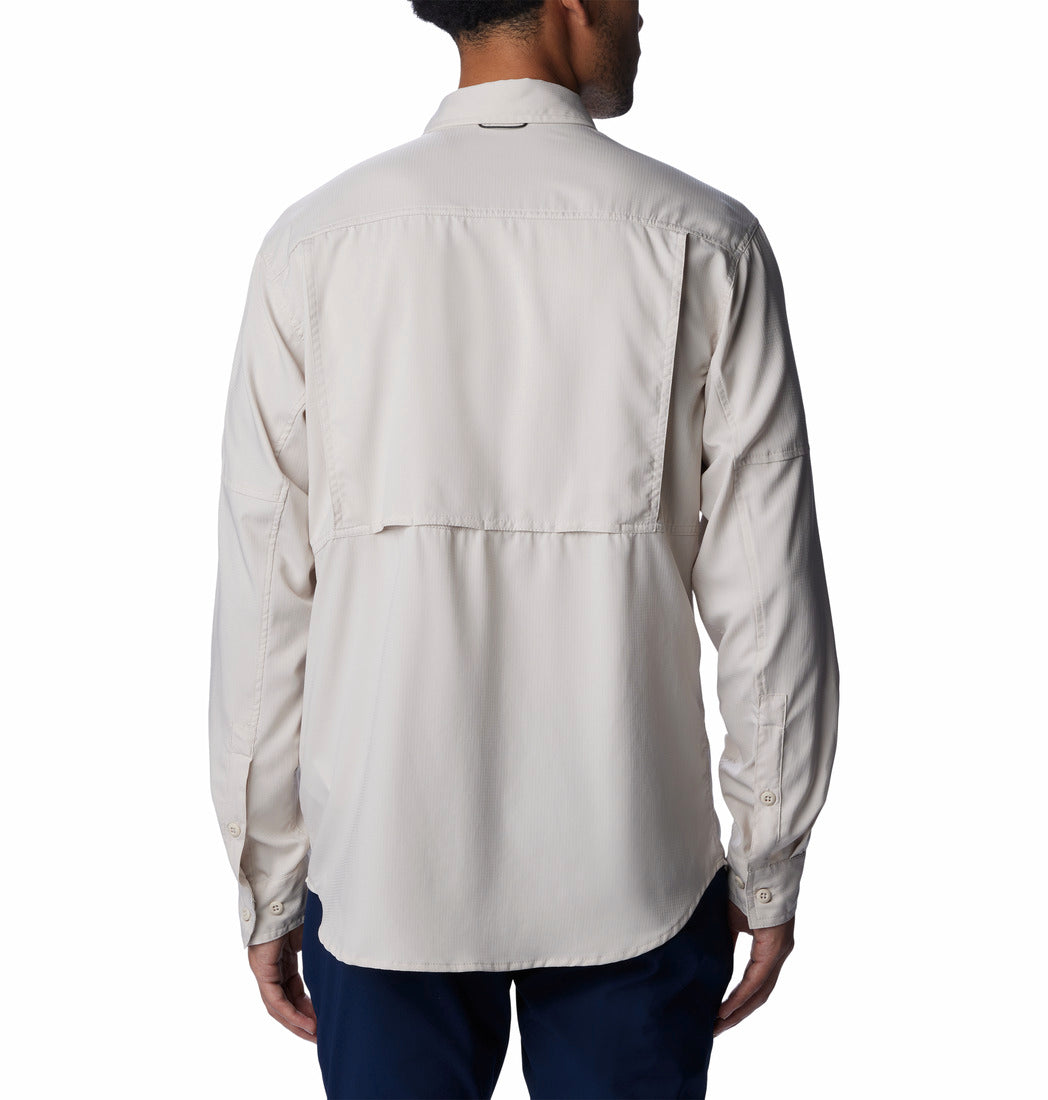 2012931-Silver Ridge™ Utility Lite Long Sleeve-COLUMBIA#color_dark-stone