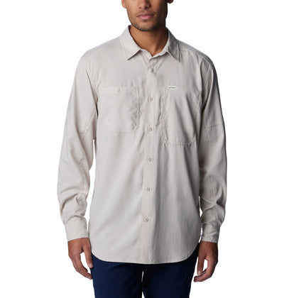 2012931-Silver Ridge™ Utility Lite Long Sleeve-COLUMBIA#color_dark-stone