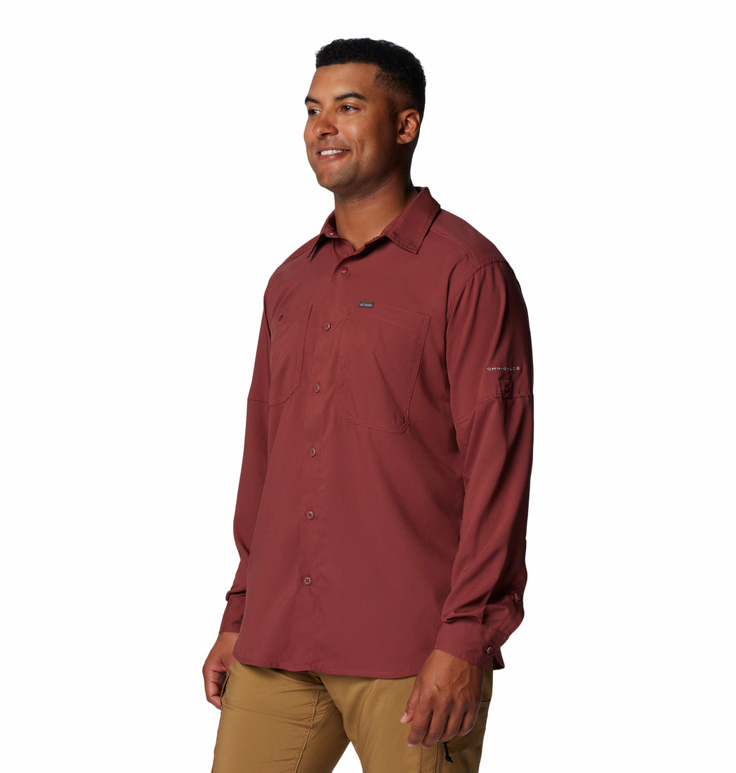 2012931-Silver Ridge™ Utility Lite Long Sleeve-COLUMBIA#color_681-spice