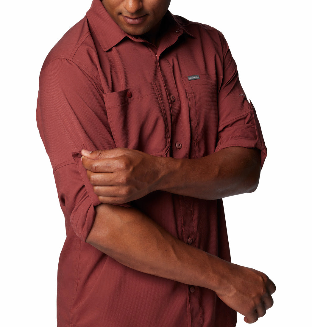 2012931-Silver Ridge™ Utility Lite Long Sleeve-COLUMBIA#color_681-spice