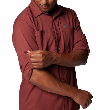 2012931-Silver Ridge™ Utility Lite Long Sleeve-COLUMBIA#color_681-spice