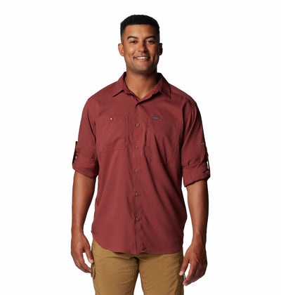 2012931-Silver Ridge™ Utility Lite Long Sleeve-COLUMBIA#color_681-spice