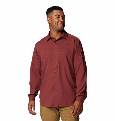 2012931-Silver Ridge™ Utility Lite Long Sleeve-COLUMBIA#color_681-spice