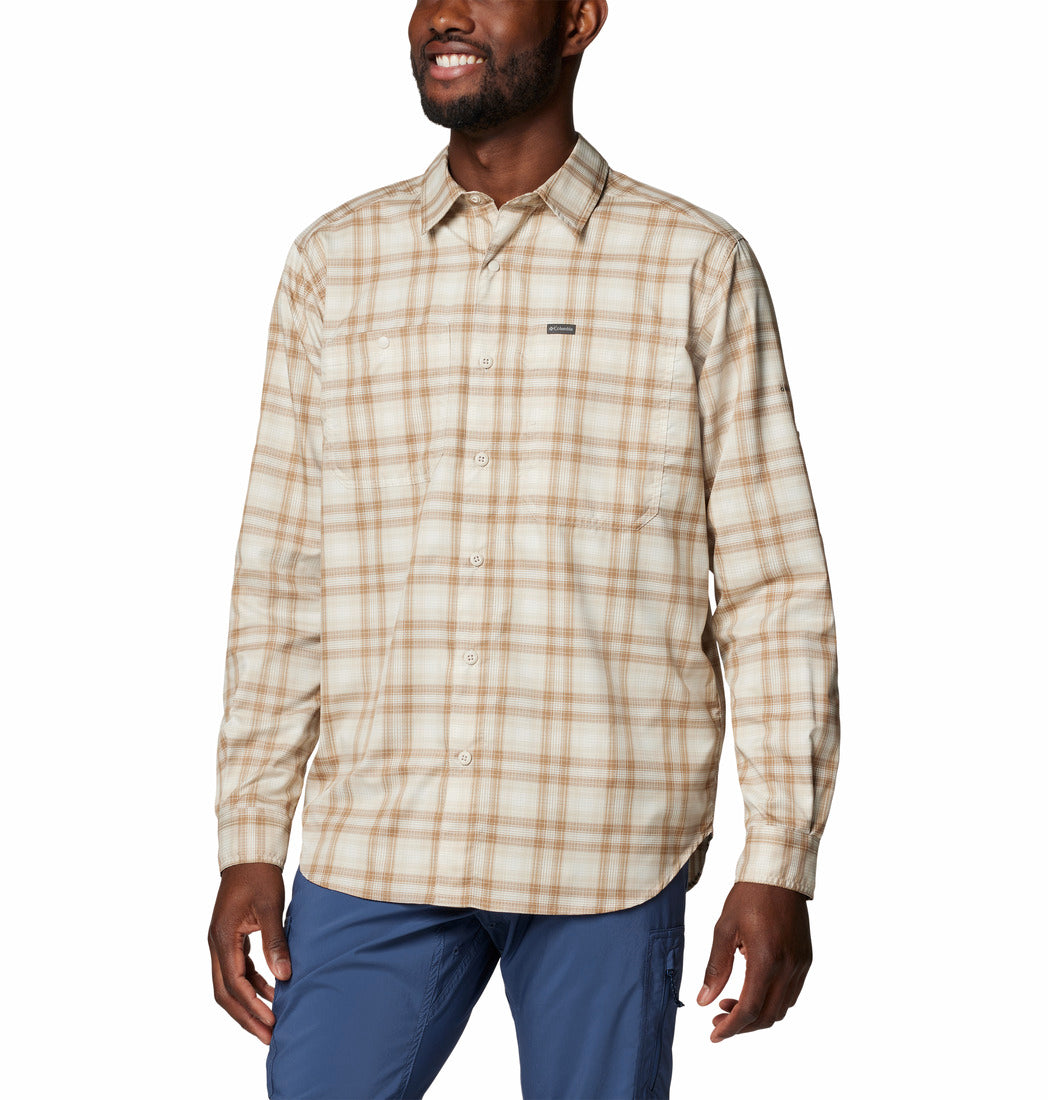 2012941-Silver Ridge™ Utility Lite Plaid LS-COLUMBIA#color_279-dark-stone-ombre