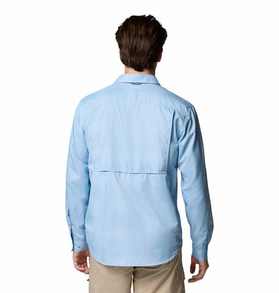 2012941-Silver Ridge™ Utility Lite Plaid LS-COLUMBIA#color_431-ripple-blue-large-blur-check