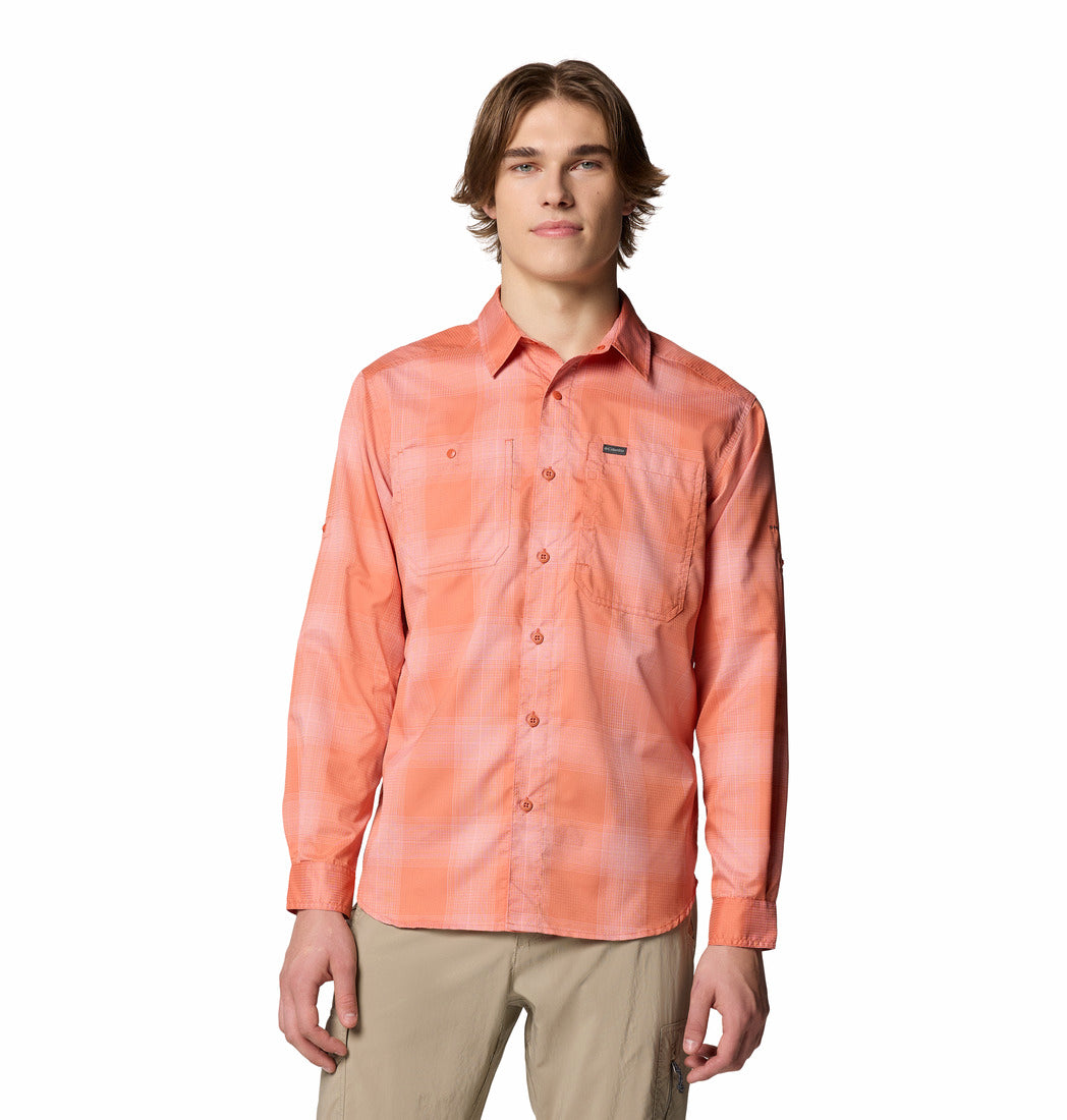 2012941-Silver Ridge™ Utility Lite Plaid LS-COLUMBIA#color_851-tuscan-large-blur-check