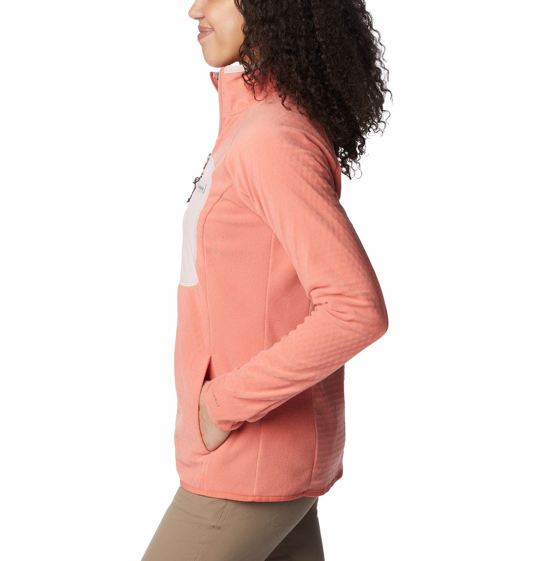 2016011-W Outdoor Tracks™ Full Zip-COLUMBIA#color_faded-peach-dusty-pink