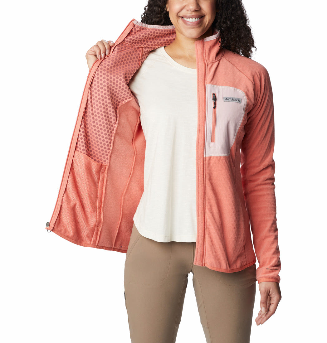 2016011-W Outdoor Tracks™ Full Zip-COLUMBIA#color_faded-peach-dusty-pink
