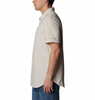 2030721-Silver Ridge™ Utility Lite Short Sleeve-COLUMBIA#color_dark-stone