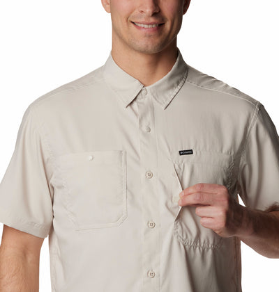 2030721-Silver Ridge™ Utility Lite Short Sleeve-COLUMBIA#color_dark-stone