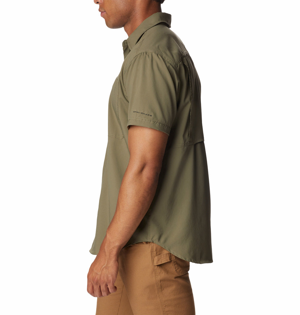 2030721-Silver Ridge™ Utility Lite Short Sleeve-COLUMBIA#color_stone-green