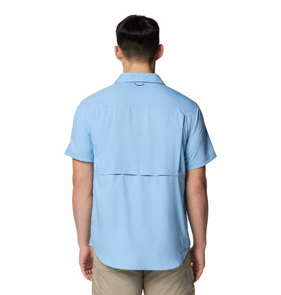 2030721-Silver Ridge™ Utility Lite Short Sleeve-COLUMBIA#color_431-ripple-blue
