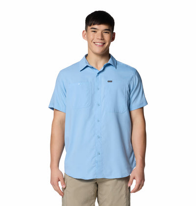2030721-Silver Ridge™ Utility Lite Short Sleeve-COLUMBIA#color_431-ripple-blue