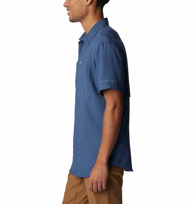 2030721-Silver Ridge™ Utility Lite Short Sleeve-COLUMBIA#color_dark-mountain