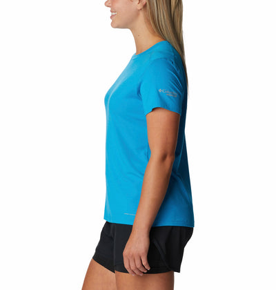 2031811-W Endless Trail™ Running Tech Tee-COLUMBIA#color_417-ocean-blue