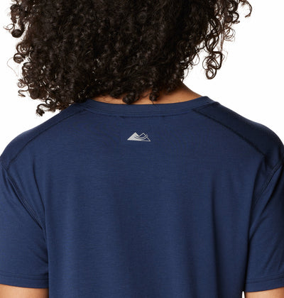 2031811-W Endless Trail™ Running Tech Tee-COLUMBIA#color_collegiate-navy
