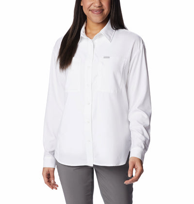 2033341-Silver Ridge Utility™ LS Shirt-COLUMBIA#color_white