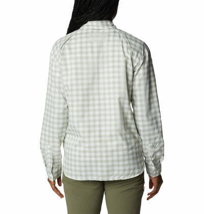 2033351-Silver Ridge Utility™ Patterned LS Shirt-COLUMBIA#color_white-peak-plaid