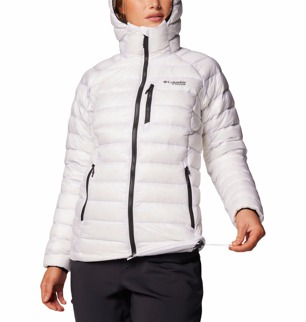 2086071-Arctic Crest™ Down Hooded Jacket-COLUMBIA