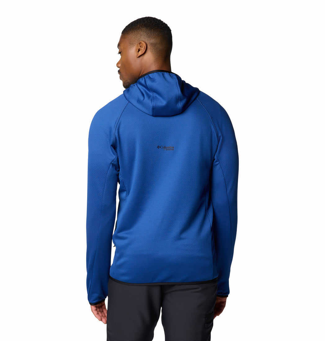 2094971-Triple Canyon™ Grid Fleece Hooded FZ II-COLUMBIA