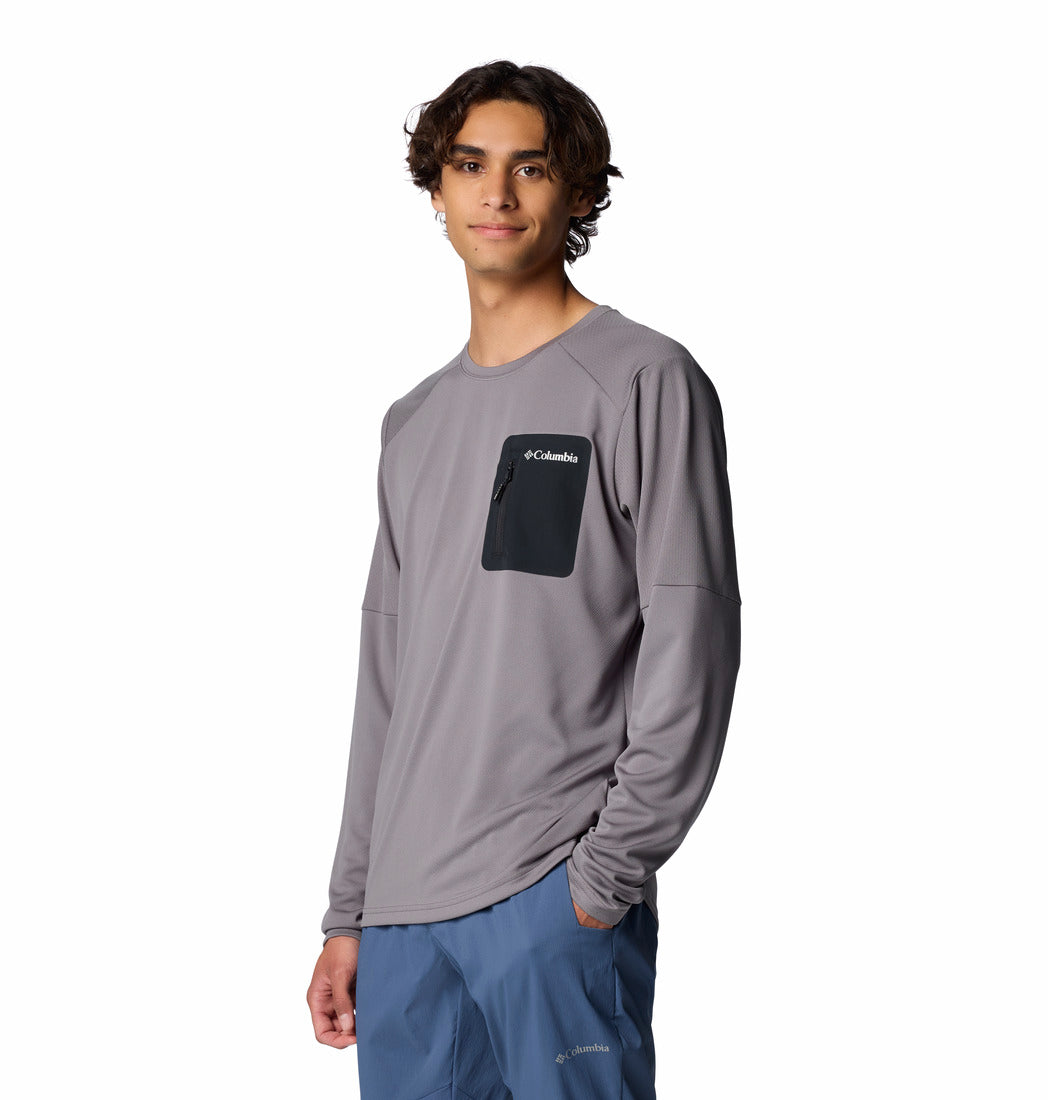 2095611-Columbia Tech™ Knit Long Sleeve Crew-COLUMBIA