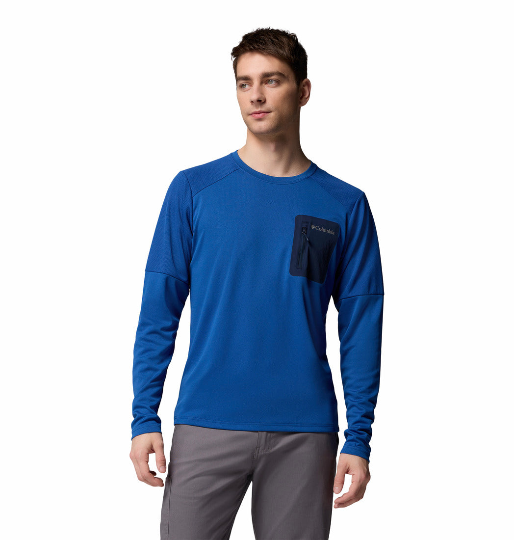 2095611-Columbia Tech™ Knit Long Sleeve Crew-COLUMBIA