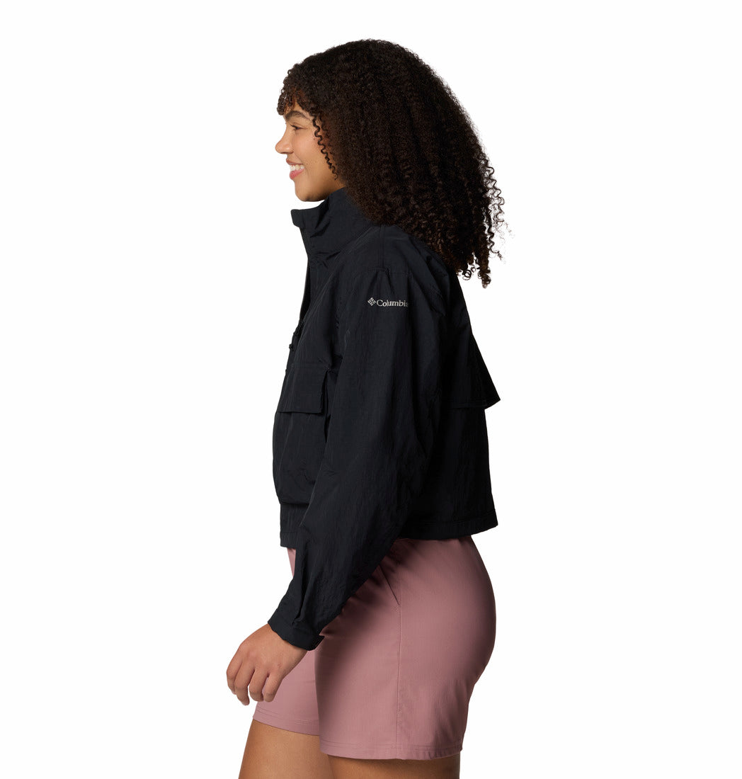 2116571-Paracutie™ Cropped Cargo Windbreaker-COLUMBIA