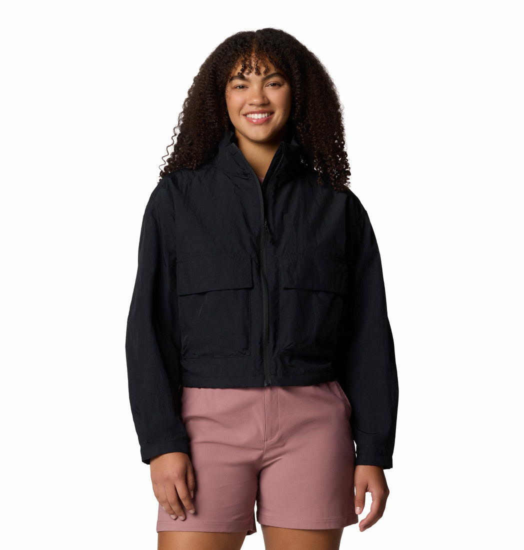 2116571-Paracutie™ Cropped Cargo Windbreaker-COLUMBIA