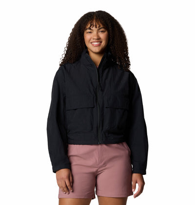 2116571-Paracutie™ Cropped Cargo Windbreaker-COLUMBIA