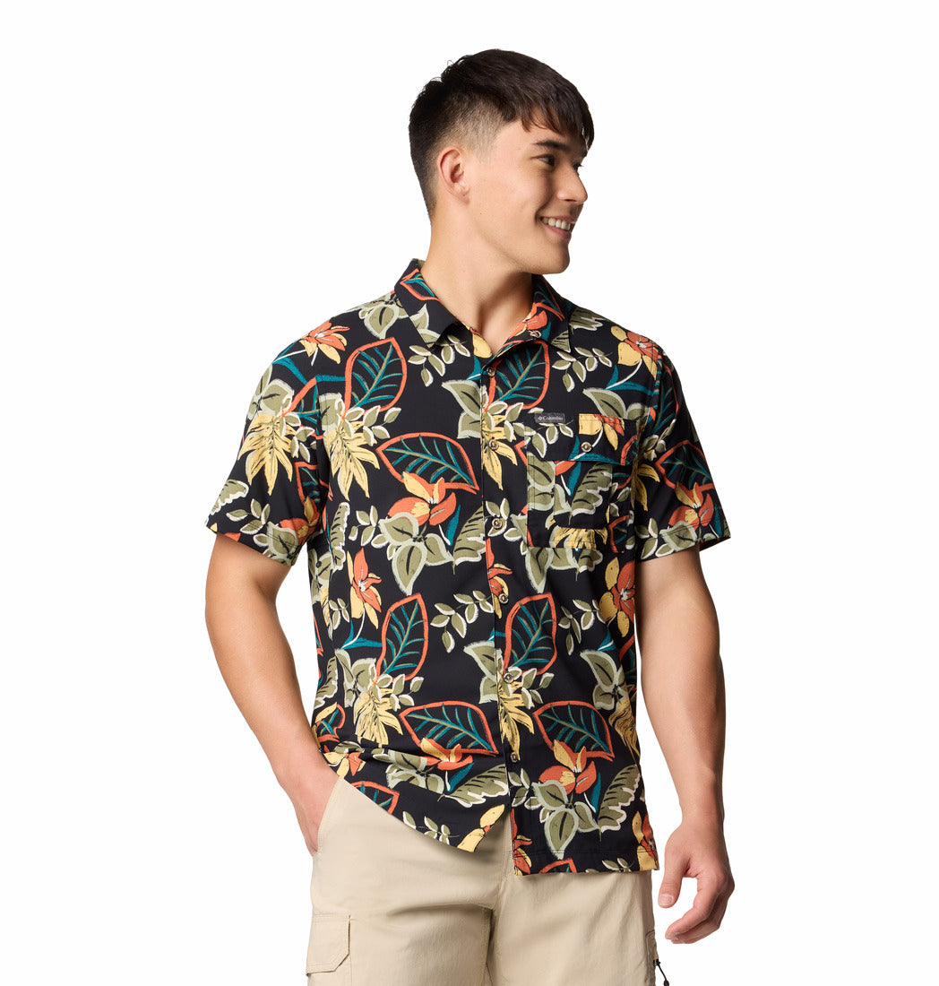 2118601-Tech Trail™ Utility Printed Woven SS-COLUMBIA