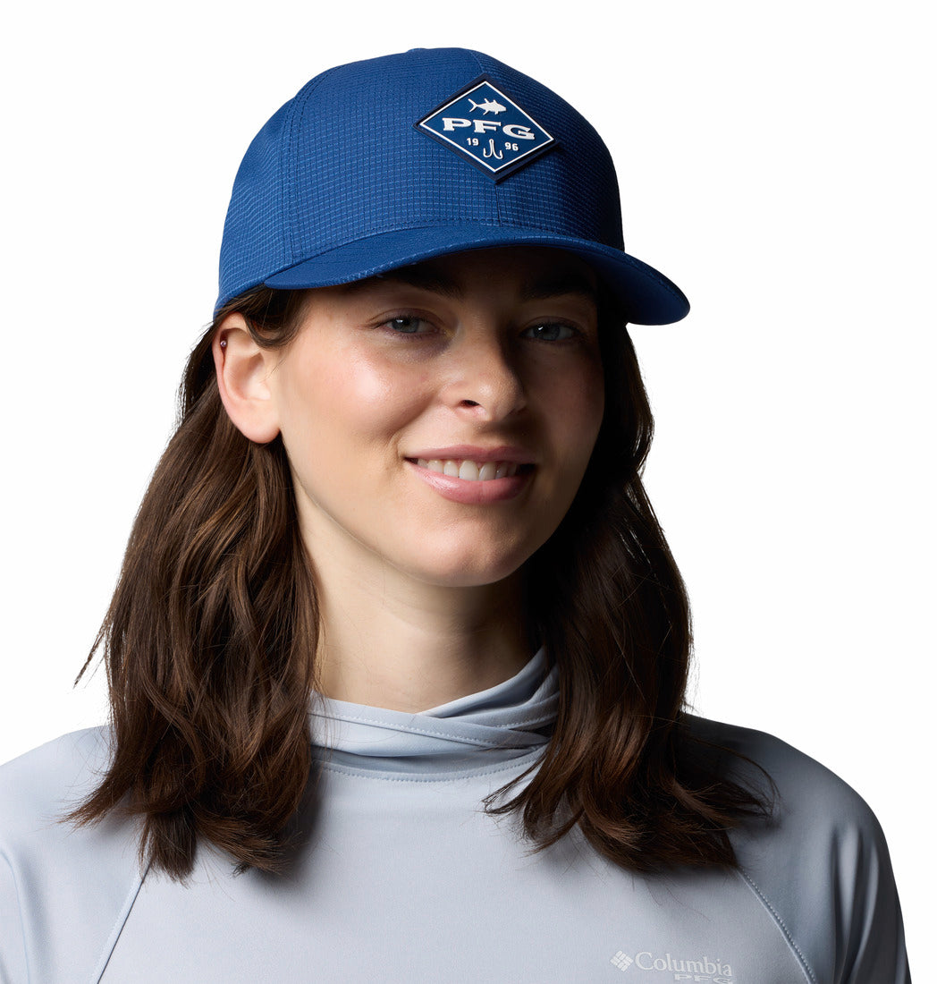 2124321-PFG Island Angler™ Stretch Fit Ball Cap-COLUMBIA
